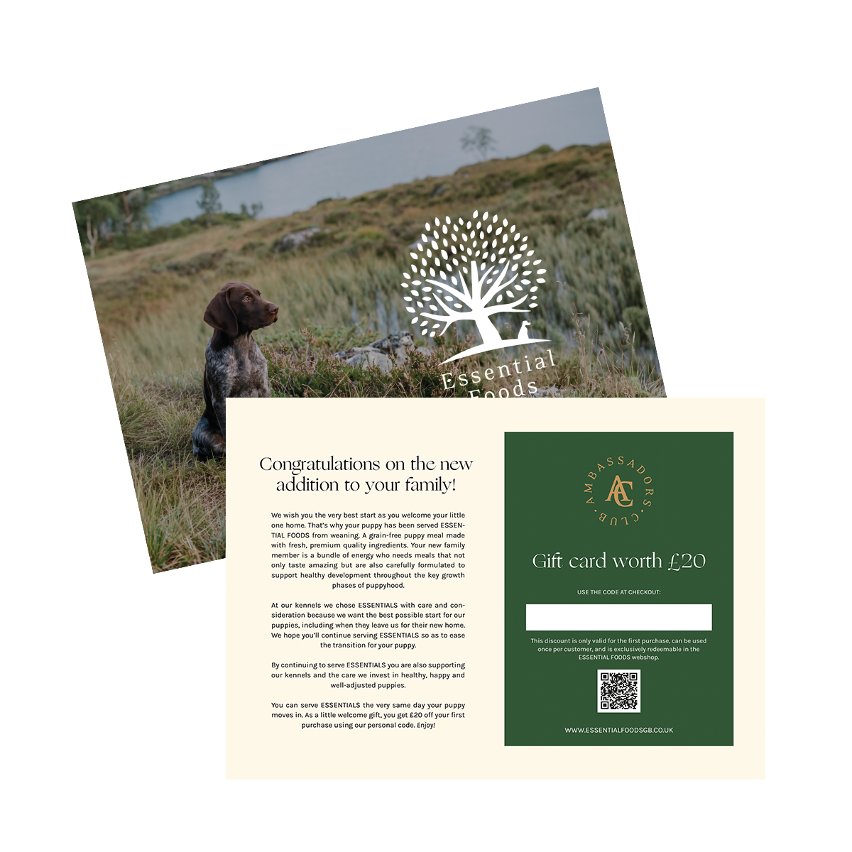 Ambassadors Club - Puppy Love Package voucher