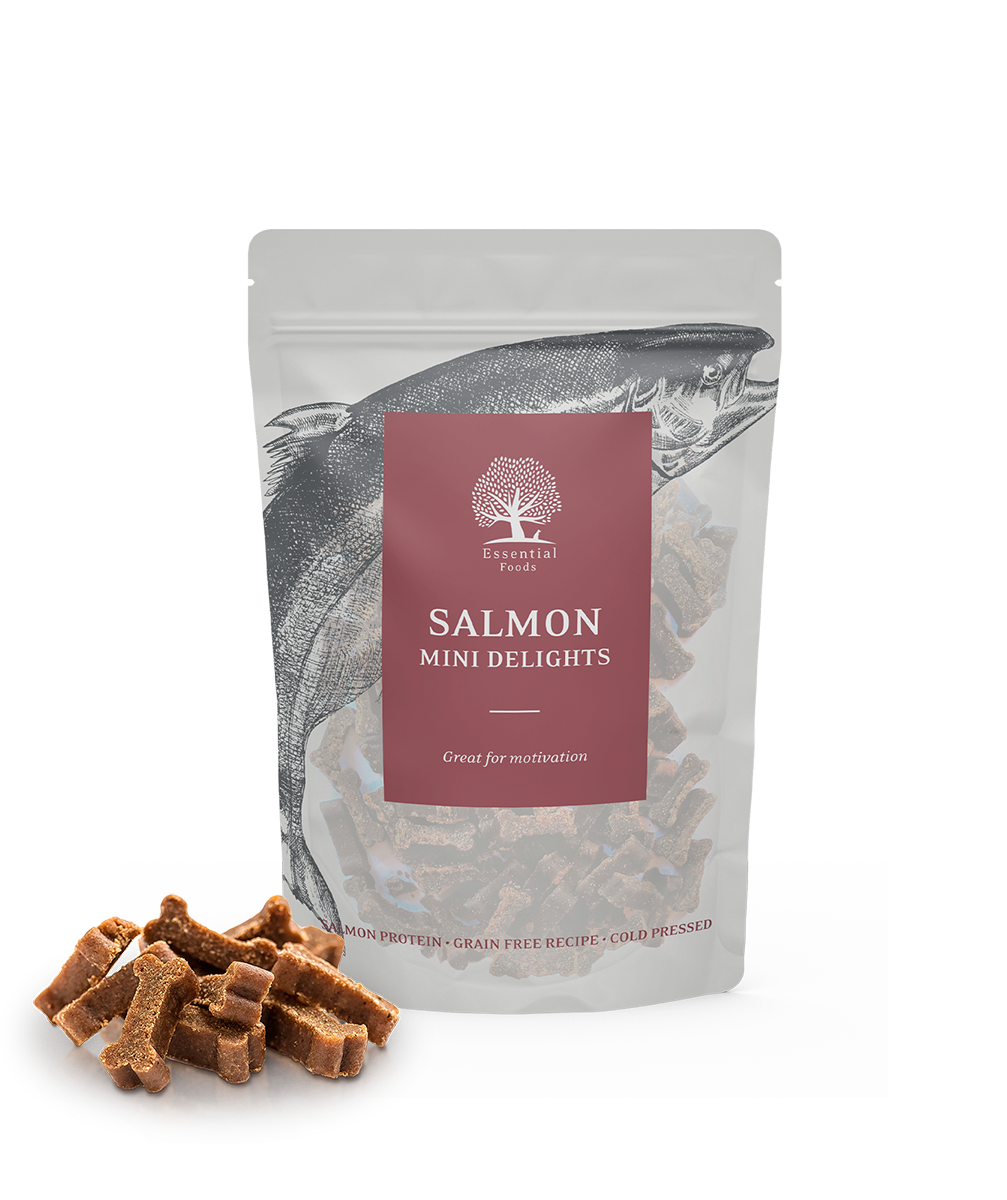 SALMON MINI DELIGHTS, BOX